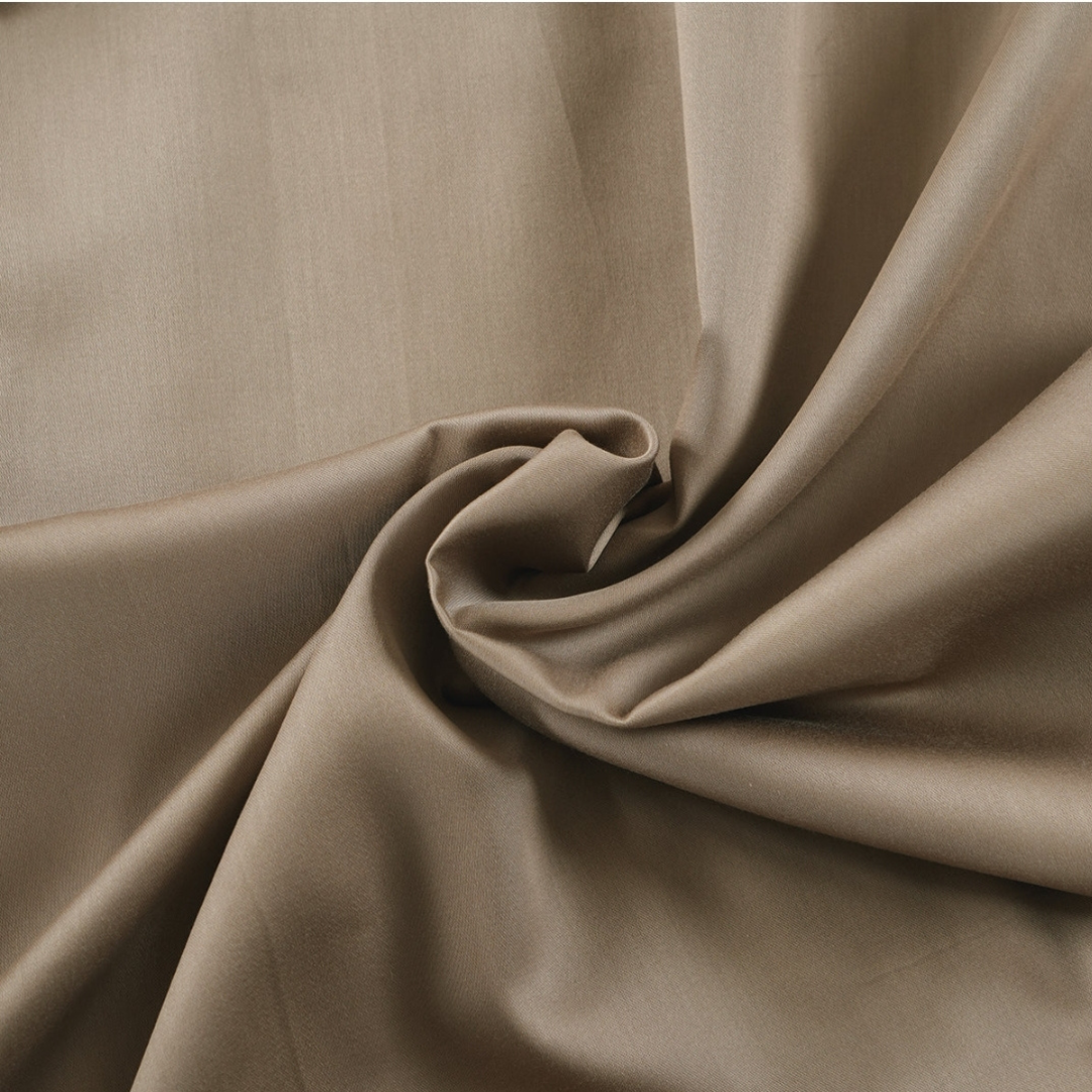 100% Cotton King bedsheet with 2 pillow covers - Brown - Image 3