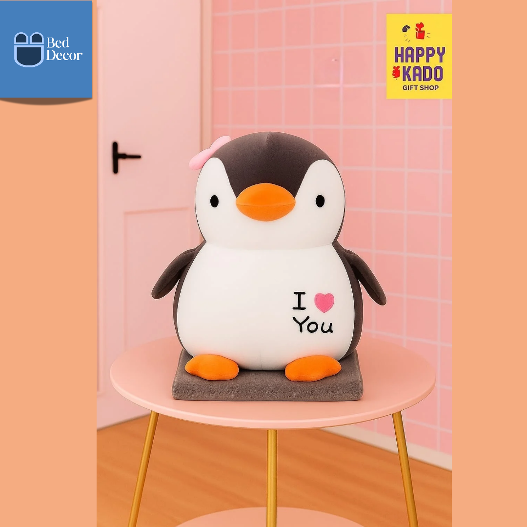 Soft Toy Cum Blanket - Penguin
