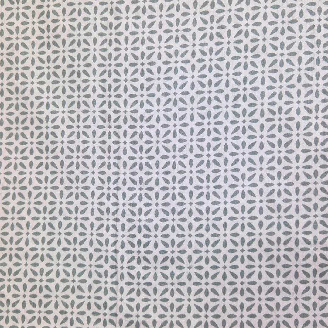 100% Cotton double bedsheet with 2 pillow covers - Blue Bloom - Image 2