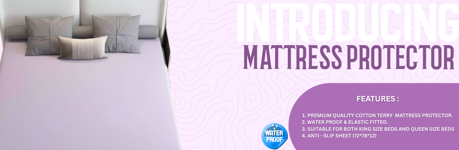 Mattres protector poster