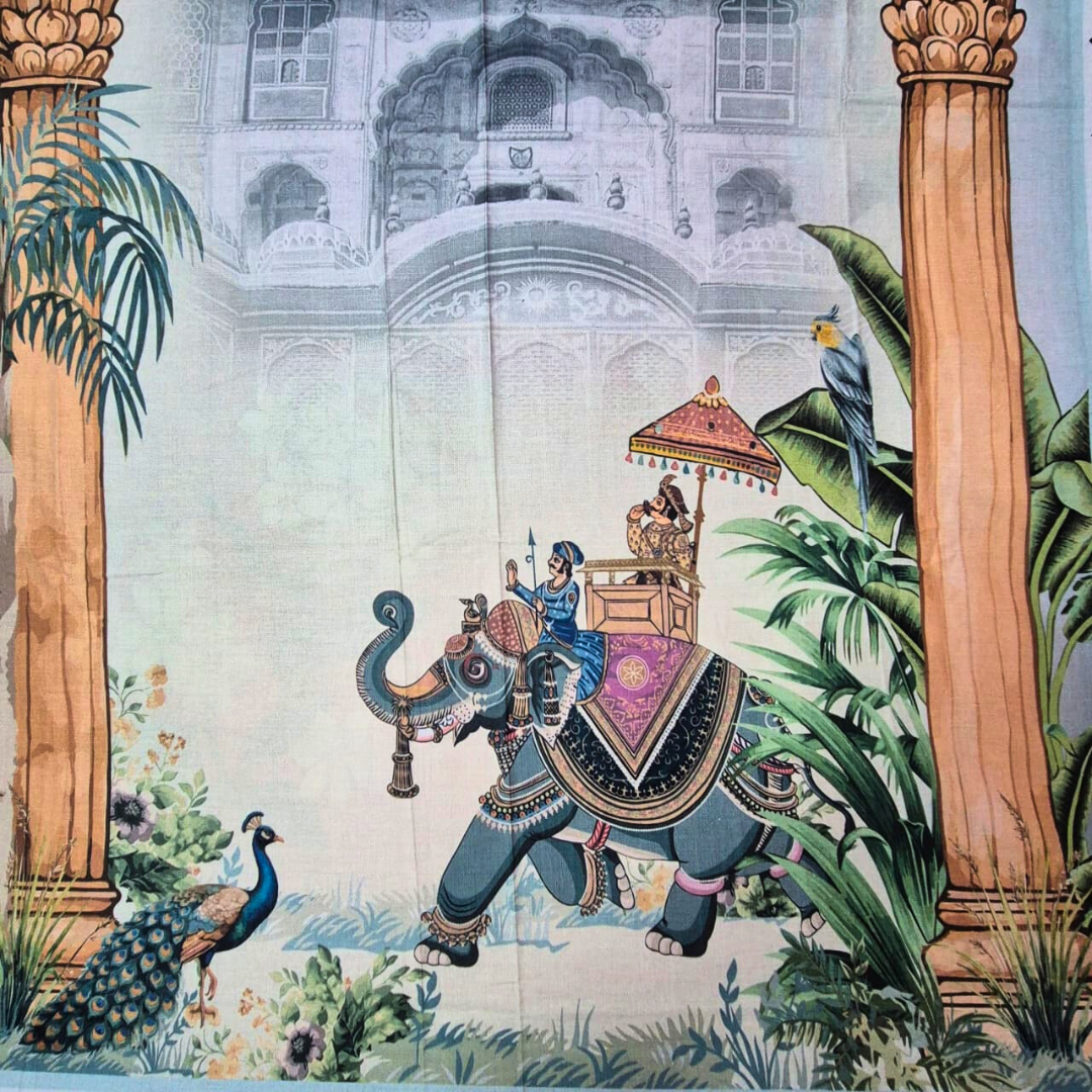 100% Cotton King bedsheet with 2 pillow covers - Royal Charm - Image 5