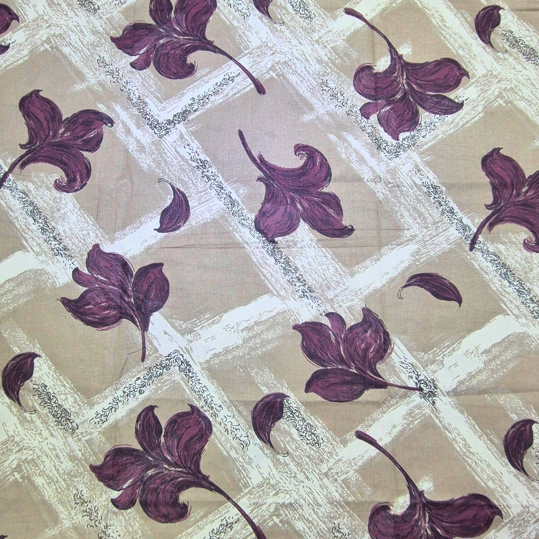 100% Cotton King bedsheet with 2 pillow covers - Falling Petals - Image 4