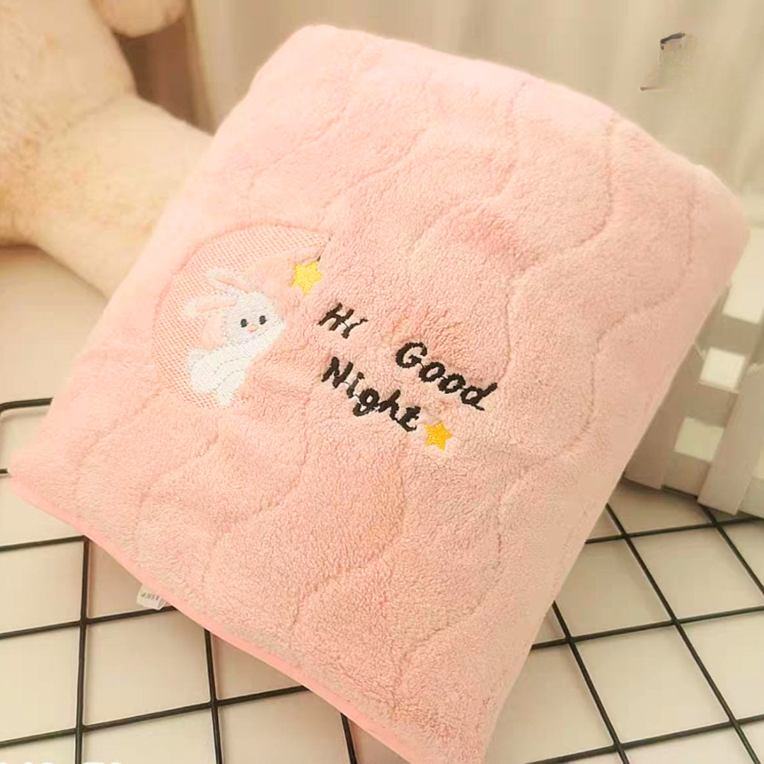 Premium Kids Bath Towel | Quick Drying - Bunny Star
