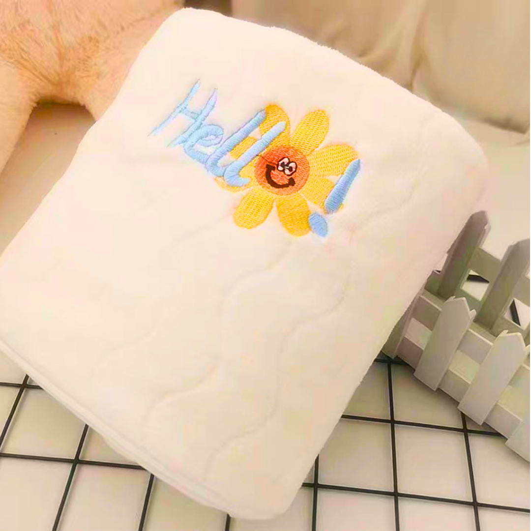 Premium Kids Bath Towel | Quick Drying - Hello!