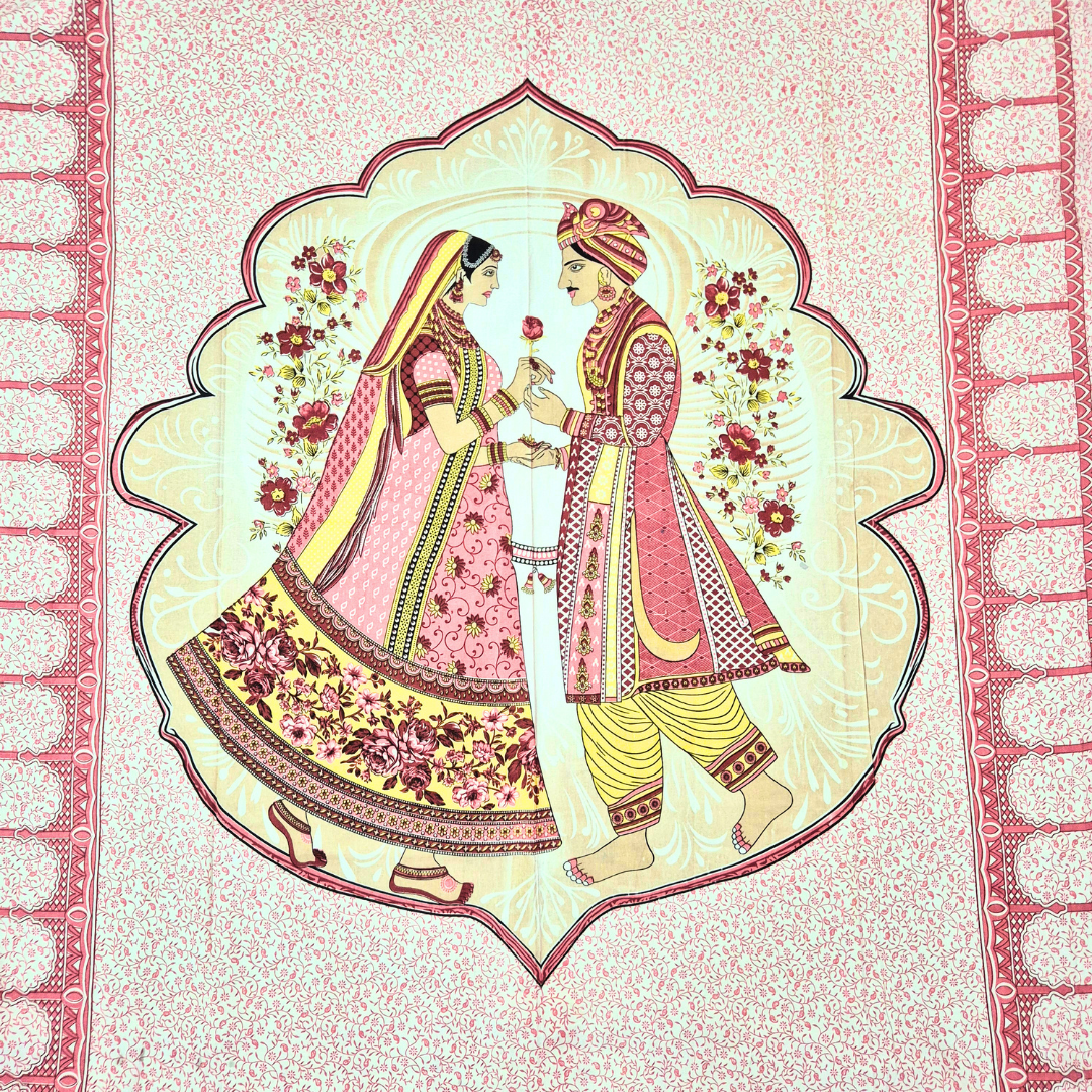 Pure Cotton Diwan Set of 6 (1+2+3) - Royal Charm - Image 4