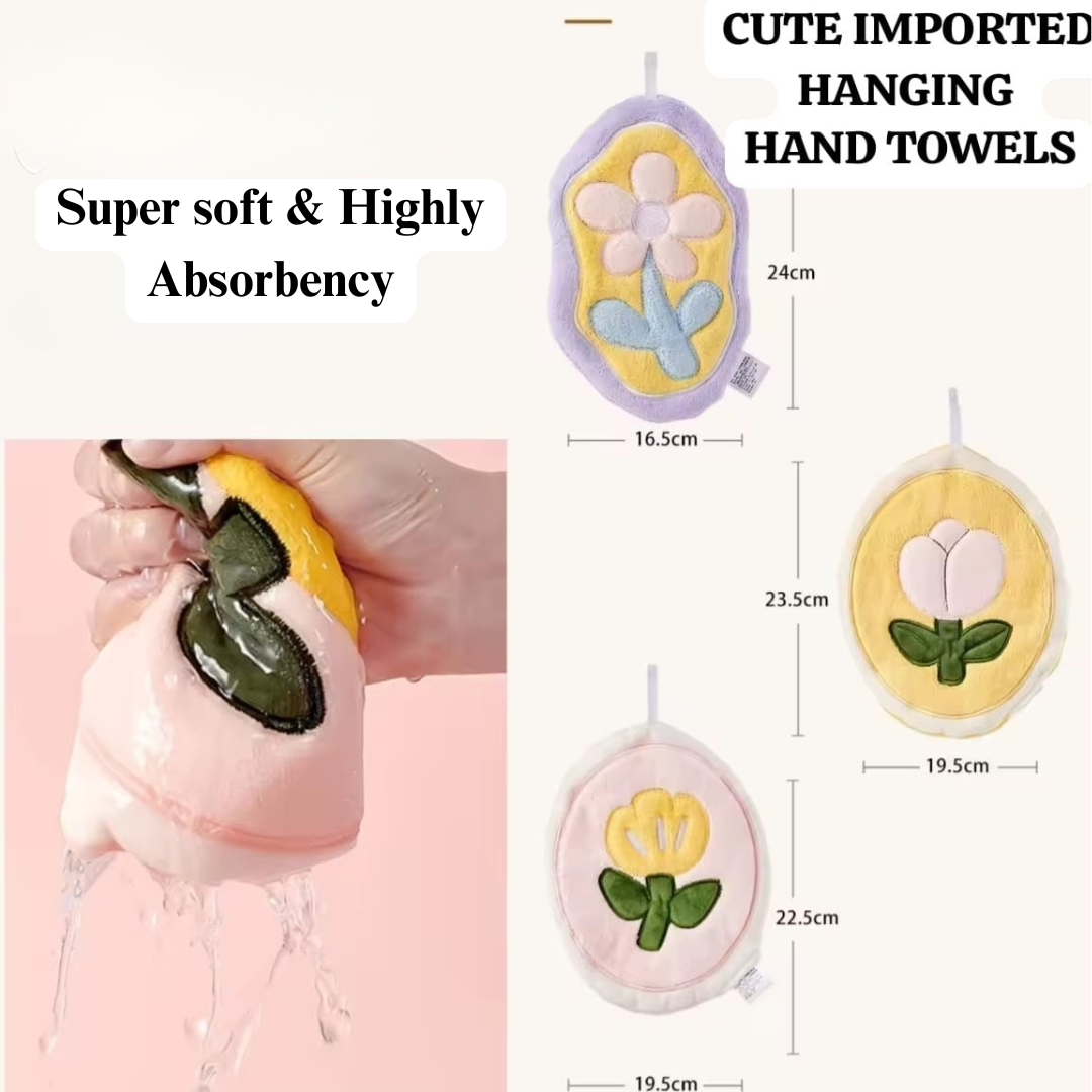 Cute Hanging Hand Towels (Set of 4) - Image 5