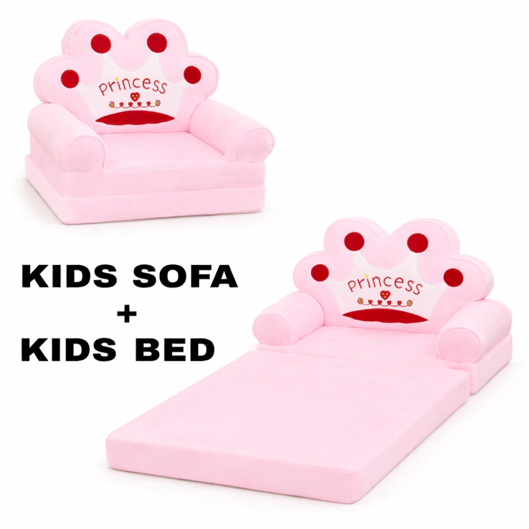 Kids Sofa Cum Bed - Princess - Image 2